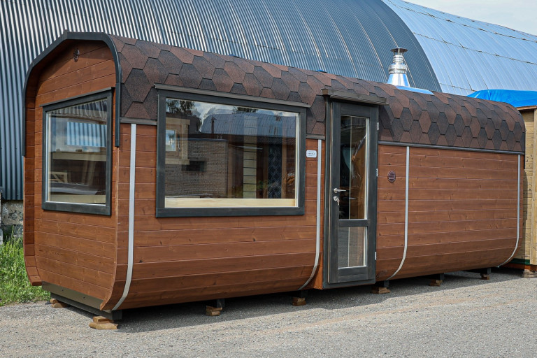 Suorakulmainen sauna 6 m
