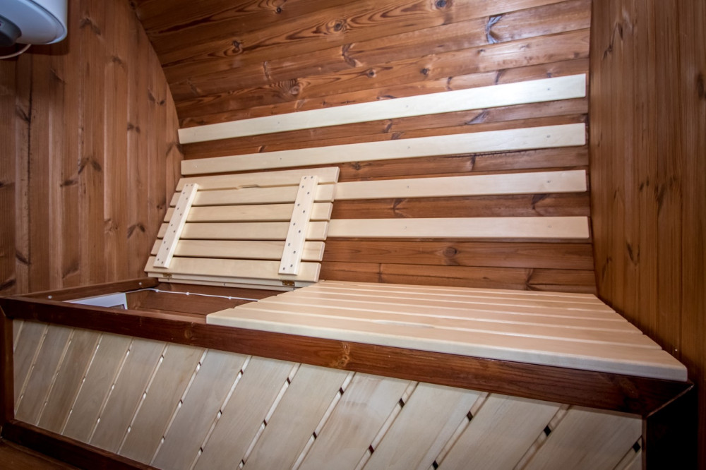 Ovaali sauna LUX 4,00m Timberart image 11