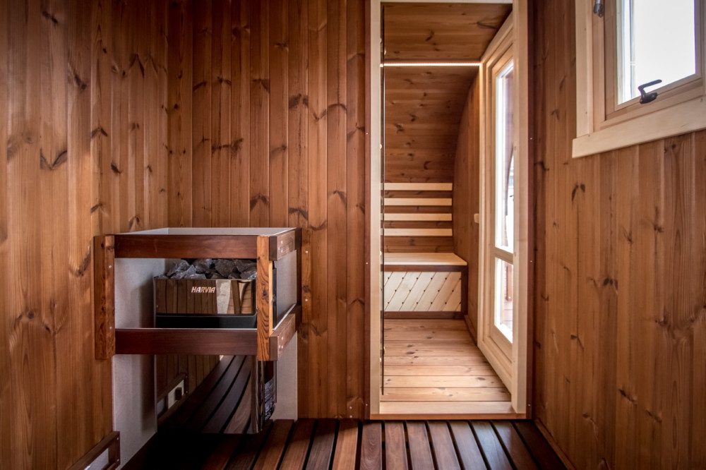 Ovaali sauna LUX 4,00m Timberart image 11