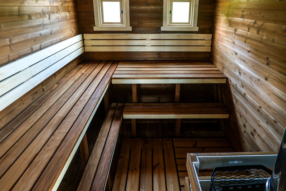 Suorakaiteen muotoinen sauna 5,70m Timberart image 11
