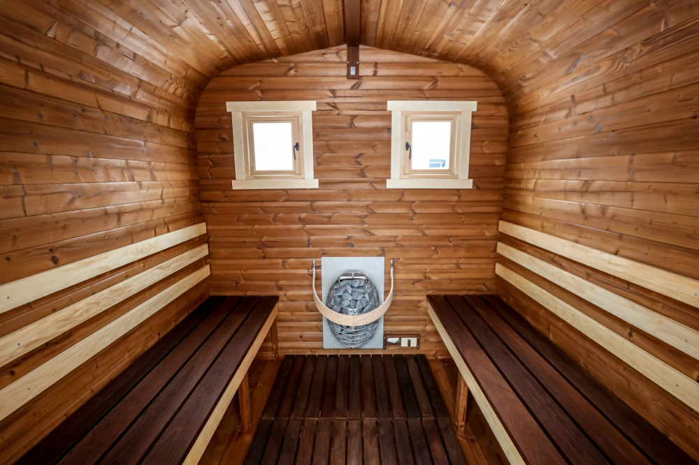 Suorakaiteen muotoinen sauna 3,00m Timberart image 13