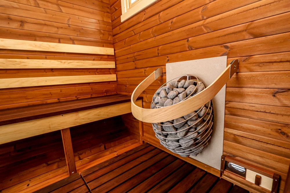 Suorakaiteen muotoinen sauna 3,00m Timberart image 13