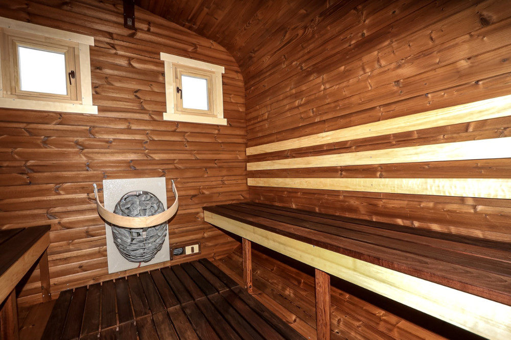 Suorakaiteen muotoinen sauna 3,00m Timberart image 13